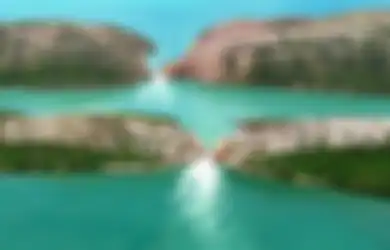Di Australia, Ada Air Terjun yang Tidak Turun Secara Vertikal dan Airnya Bisa Bolak-balik
