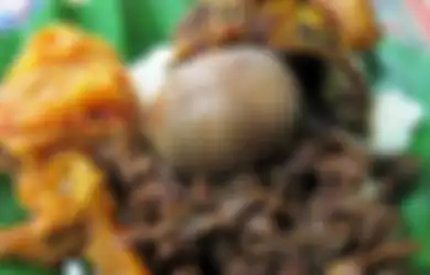 Gudeg Murah Meriah ala Yu Narni