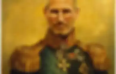Foto Steve Jobs Dengan Gaya Jendral Tentara Rusia Ini Dijual