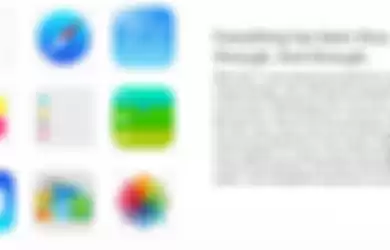 Tidak Sengaja, Apple Memperlihatkan Icon Berdesain Baru di iOS 7