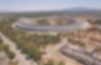 (Video) Pembangunan Auditorium, Kolam, & Visitor Center di Apple Park Hampir Beres