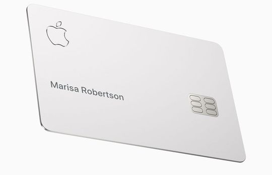 Kartu fisik Apple Card