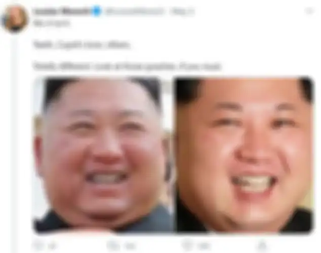 Pemimpin Korea Utara Kim Jong Un.