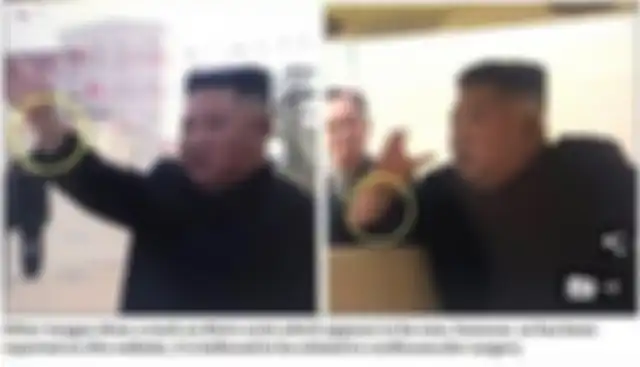 Pemimpin Korea Utara Kim Jong Un.
