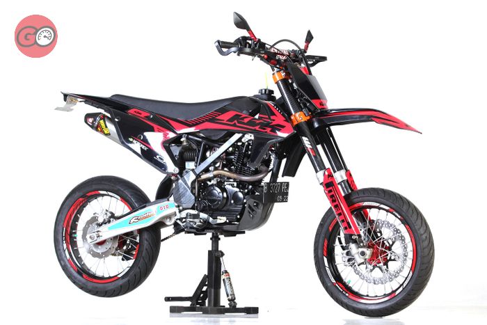 12 Gambar Motor Klx Warna Merah Terkini Lingkar Png