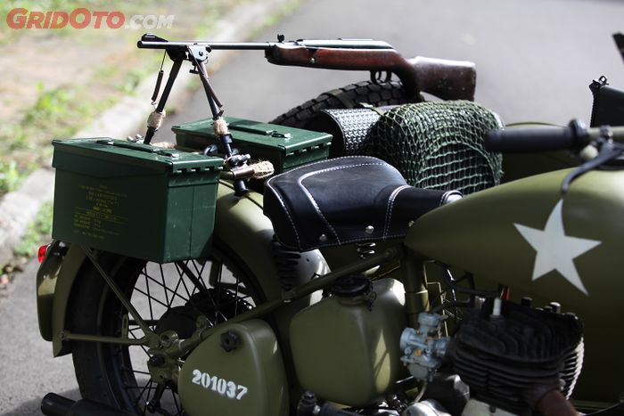 Modifikasi BSA M20 Army Look CCI