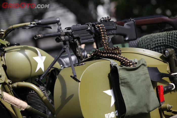 Modifikasi BSA M20 Army Look CCI