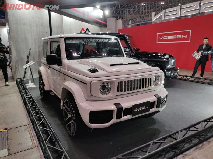 Ini bukan Mercedes-Benz G-Class, tapi Suzuki Jimny modifikasi JCW Design