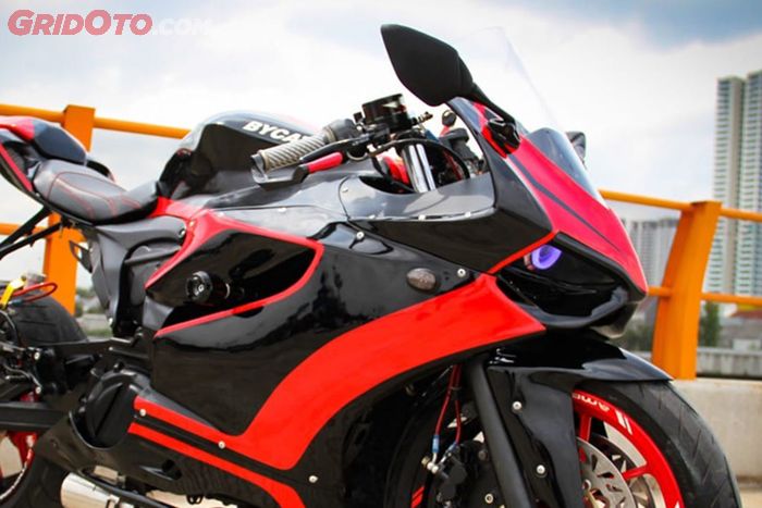 Yamaha Byson  Dirombak Habis Modifikator Bekasi Biar Mirip 