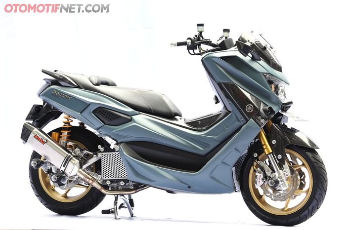 Tampak sebelah kanan Yamaha NMAX pemenang grand final customaxi 