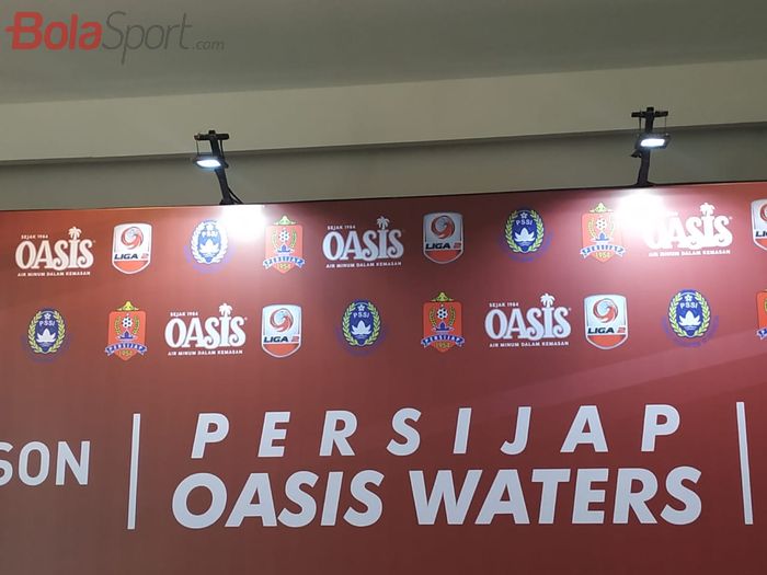 Nama baru Persijap Jepara menjadi Persijap Oasis Water dalam deklarasi di Jakarta, Jumat (17/1/2020).