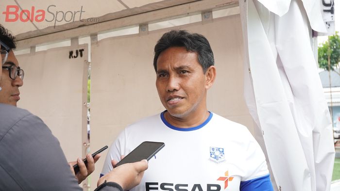 Bima Sakti turut hadir dalam acara turnamen dan coaching clinic yang diselenggarakan oleh Tranmere Rovers di Lapangan Aldiron, Pancoran, Jakarta Salatan.