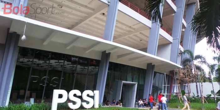   Kantor PSSI di kawasan Stadion Utama Gelora Bung Karno, Senayan, Jakarta. 