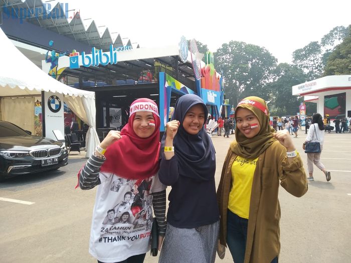 Keseruan Spot Foto Di Area Istora Senayan, Jakarta pada ajang Indonesia Open 2019