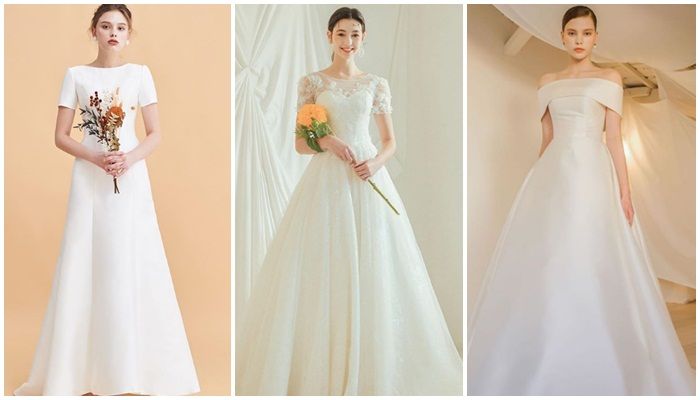 Tren Gaun  Pengantin 2021  Gaun  Pengantin ala Korea yang 