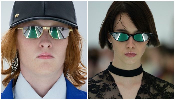 Tren Fashion 2020 : Koleksi kacamata unik dari Gucci, kacamata 3D.