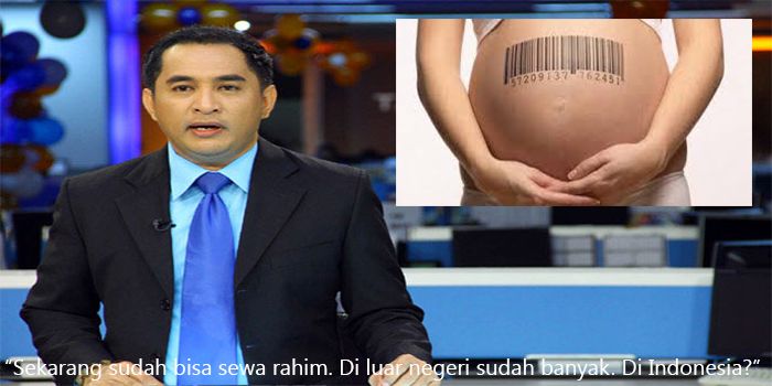 Menurut Jeremy Teti, rahim bisa disewa. 