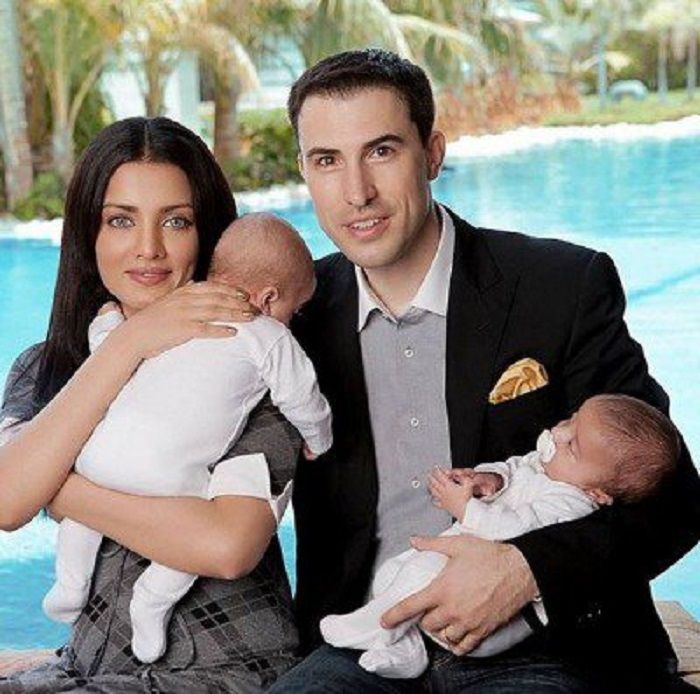 Celina Jaitley dan Peter Haag