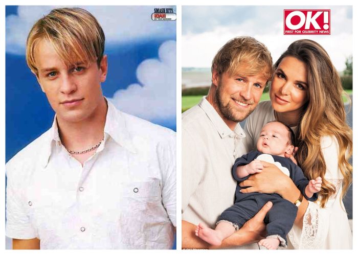 Kian Egan dengan keluarganya