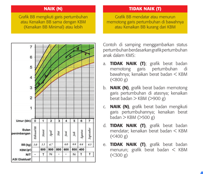Perkembangan Si Kecil Sempurna, Begini Cara Membaca Grafik