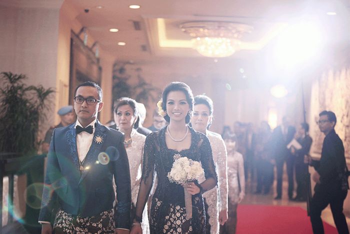 Dewinta Illinia saat menikah