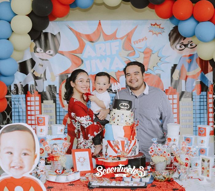 Acara ulang tahun anak Tya Arifin