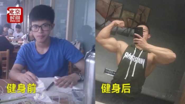 


Foto Zhang dulu dan sekarang.