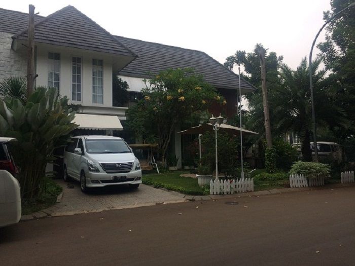 Rumah <a href='https://ternate.tribunnews.com/tag/raffi-ahmad' title='Raffi Ahmad'>Raffi Ahmad</a> terletak di bagian hook komplek Green Andara Residence, Cinere, Depok, Jawa Barat.