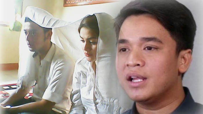 Screenshot video nikah Kriss dan Hilda