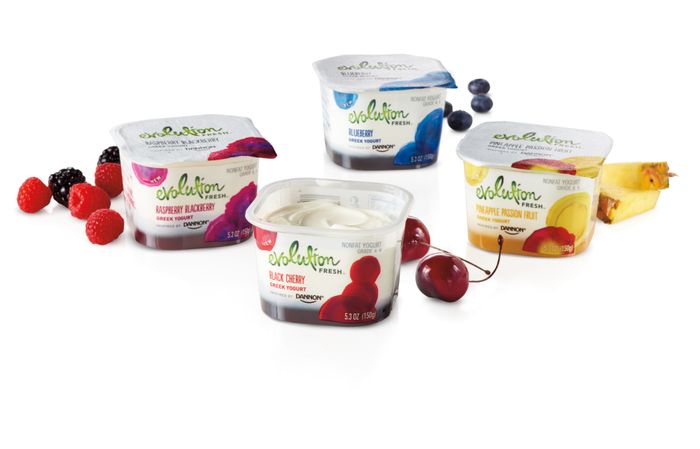 Yogurt dengan rasa.