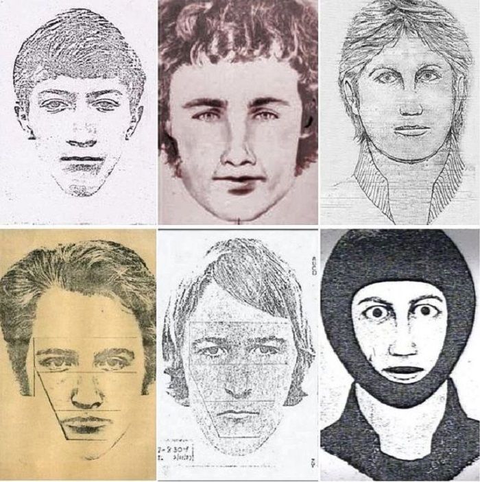 Sketsa wajah yang tersebar