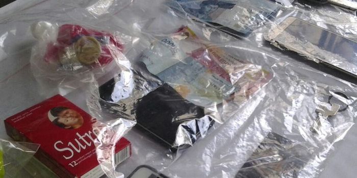barang bukti yang ditemukan polisi saat meringkus tersangka H dan M