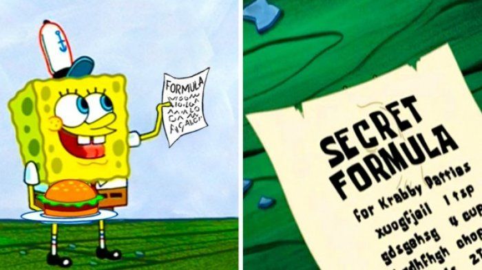 Hal unik di serial Spongebob