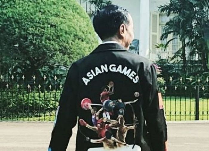 Jaket Asian GAmes Jokowi