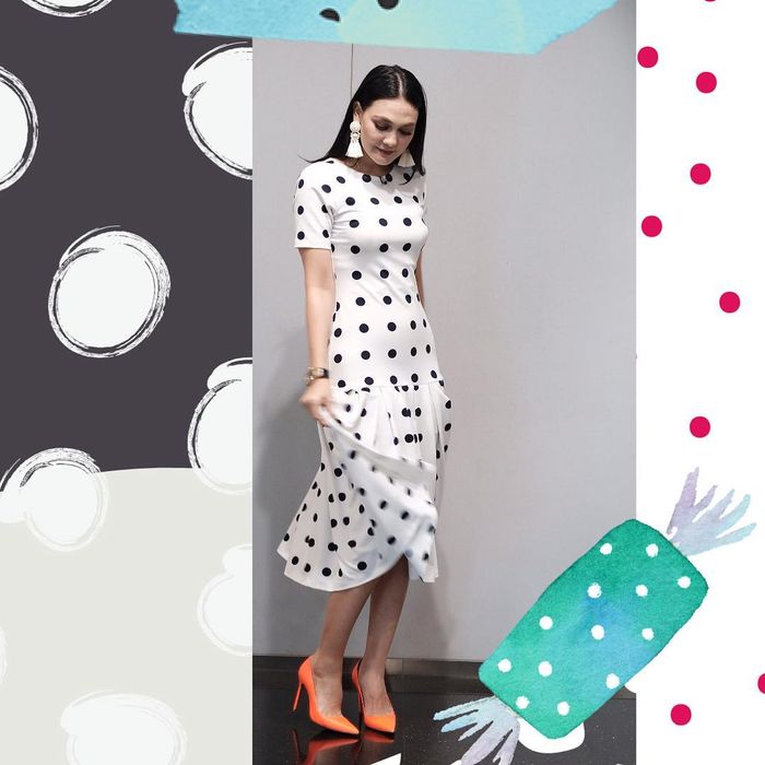 Contek Ootd Luna Maya Dengan Outfit Motif Polkadot Catchy Banget Contek Ootd Luna Maya Dengan Outfit Motif Polkadot Catchy Banget