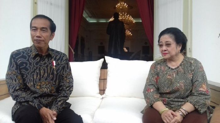 Joko Widodo dan Megawati Sukarnoputri.