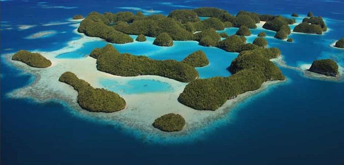 Keindahan bentang alam Palau