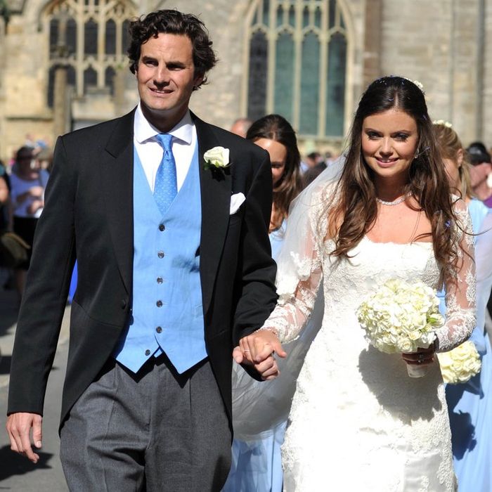 Rupert Finch dan Lady Natasha Rufus Isaacs