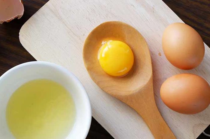 Putih telur untuk menghilangkan komedo