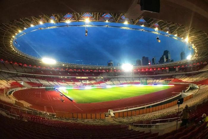 Stadion Utama Gelora Bung Karno, Jakarta yang telah selesai direnovasi