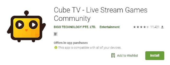 Cube Tv Apps Mirip Bigo Live Khusus Untuk Gamers Layak Jajal Nih Semua Halaman Nextren Grid Id