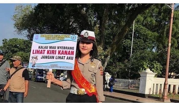 Papan Peringatan Polisi Buat Pemudik, Tulisannya Lucu-Lucu Papan Peringatan Polisi Buat Pemudik, Tulisannya Lucu-Lucu