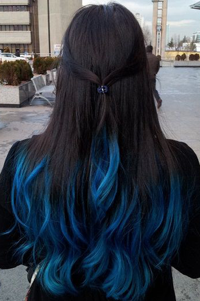 Ombre Rambut  Catat Kombinasi Warna Rambut  Ombre Unik Dan 