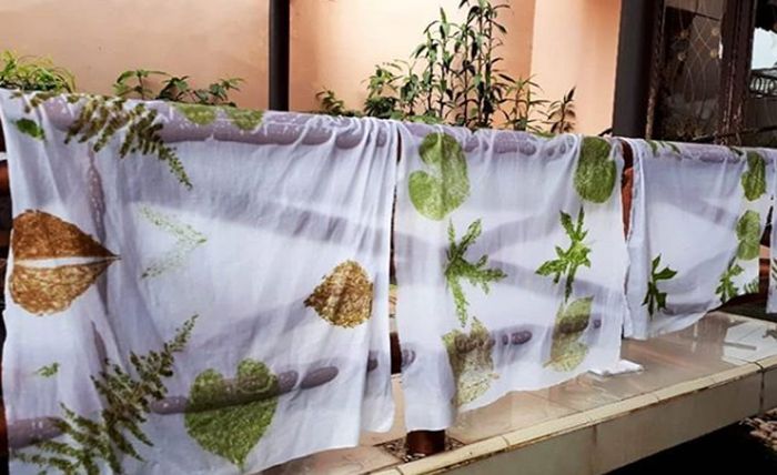 Cara Membuat Batik Ecoprint Yang Ramah Lingkungan