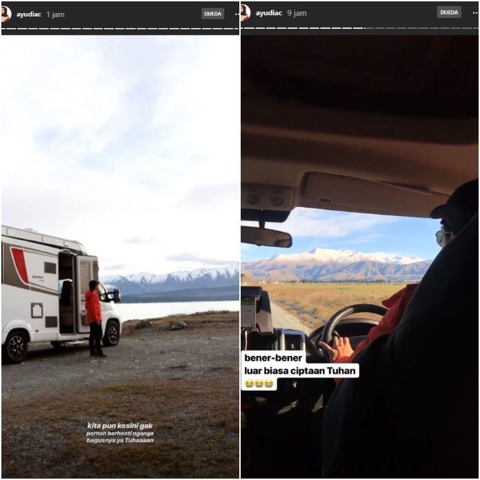 Keluarga Ayudia dan Ditto berlibur naiki Campervan