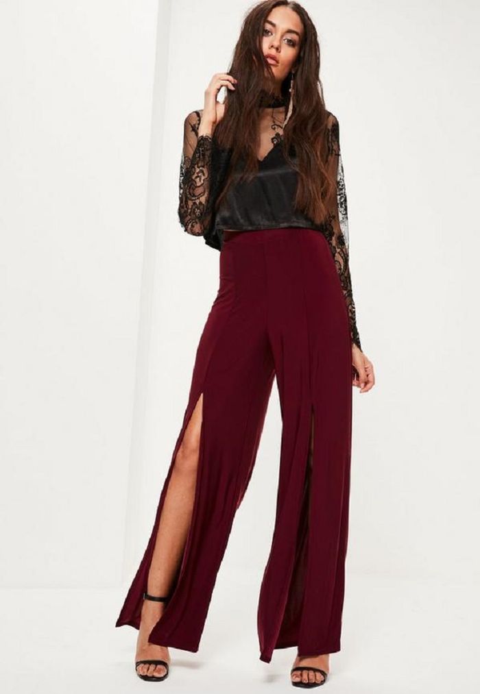 Padukan Wide Leg Pants dengan 5 Model 