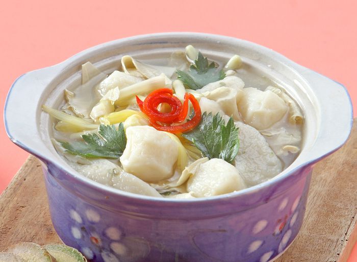 Sop Bakso Ikan Sedap Malam