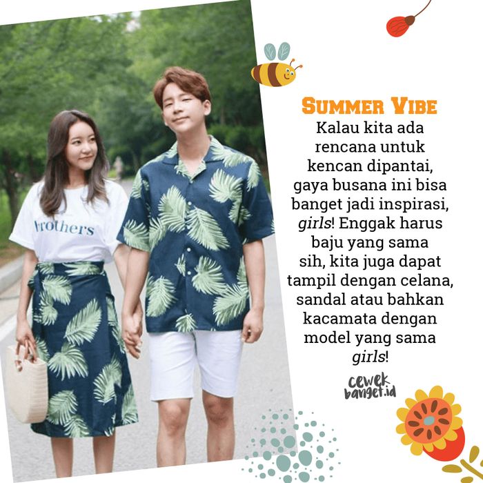 90 Model Baju Korea Couple HD Terbaik