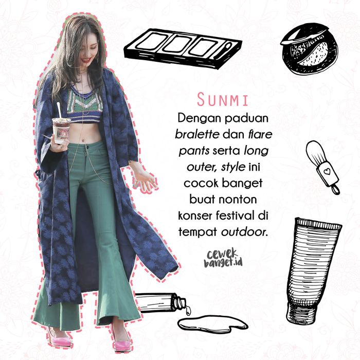 Contek 7 Style Fashion Buat Nonton Konser Musik ala Seleb  Contek 7 Style Fashion Buat Nonton Konser Musik ala Seleb