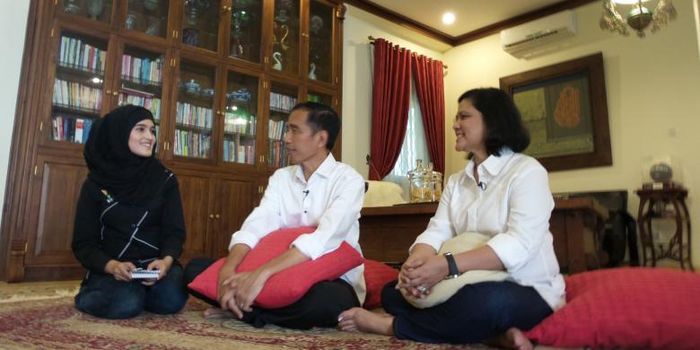 Jokowi dan Iriana